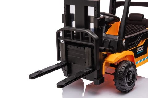 LEAN CARS Wózek Widłowy Na Akumulator JCB Żółty LEAN CARS Wózek Widłowy Na Akumulator JCB Żółty