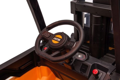 LEAN CARS Wózek Widłowy Na Akumulator JCB Żółty LEAN CARS Wózek Widłowy Na Akumulator JCB Żółty