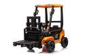 LEAN CARS Wózek Widłowy Na Akumulator JCB Żółty