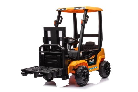LEAN CARS Wózek Widłowy Na Akumulator JCB Żółty LEAN CARS Wózek Widłowy Na Akumulator JCB Żółty