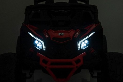 LEAN CARS Auto Na Akumulator Buggy Can-am DK-CA003 Czerwony LEAN CARS Auto Na Akumulator Buggy Can-am DK-CA003 Czerwony