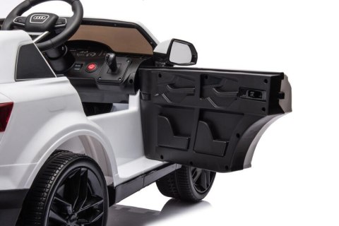 LEAN CARS Auto na Akumulator Audi Q7 Białe LEAN CARS Auto na Akumulator Audi Q7 Białe