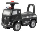 LEAN CARS Jeździk Mercedes Actros Policja 3316A Czarny