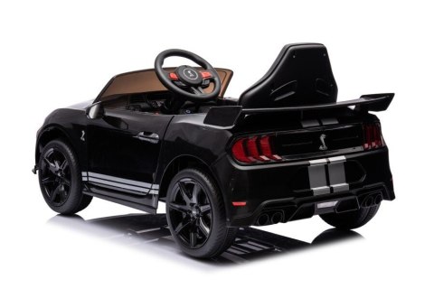 LEAN CARS Pojazd na Akumulator Ford Mustang GT500 Shelby Czarny LEAN CARS Pojazd na Akumulator Ford Mustang GT500 Shelby Czarny