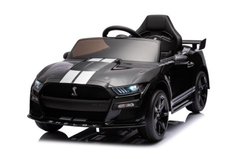 LEAN CARS Pojazd na Akumulator Ford Mustang GT500 Shelby Czarny LEAN CARS Pojazd na Akumulator Ford Mustang GT500 Shelby Czarny