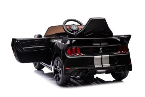 LEAN CARS Pojazd na Akumulator Ford Mustang GT500 Shelby Czarny LEAN CARS Pojazd na Akumulator Ford Mustang GT500 Shelby Czarny