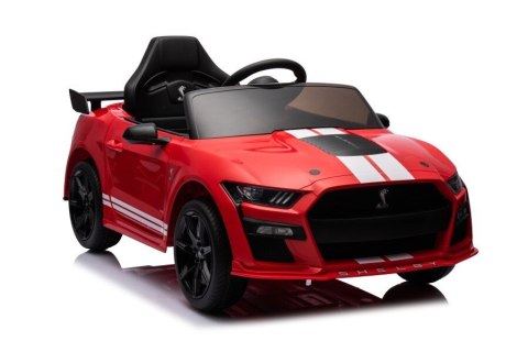LEAN CARS Pojazd na Akumulator Ford Mustang GT500 Shelby Czerwony LEAN CARS Pojazd na Akumulator Ford Mustang GT500 Shelby Czerwony