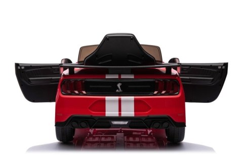 LEAN CARS Pojazd na Akumulator Ford Mustang GT500 Shelby Czerwony LEAN CARS Pojazd na Akumulator Ford Mustang GT500 Shelby Czerwony