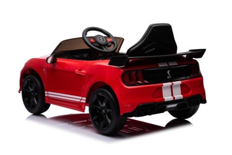 LEAN CARS Pojazd na Akumulator Ford Mustang GT500 Shelby Czerwony LEAN CARS Pojazd na Akumulator Ford Mustang GT500 Shelby Czerwony