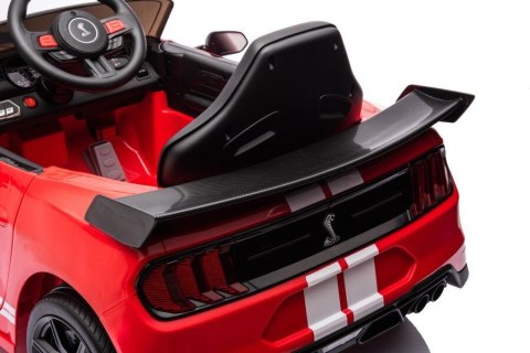 LEAN CARS Pojazd na Akumulator Ford Mustang GT500 Shelby Czerwony LEAN CARS Pojazd na Akumulator Ford Mustang GT500 Shelby Czerwony