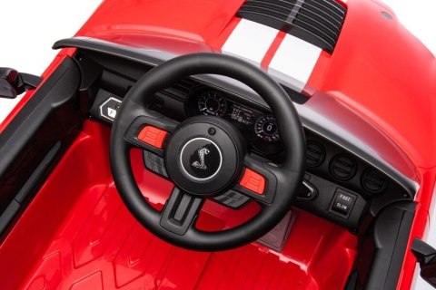 LEAN CARS Pojazd na Akumulator Ford Mustang GT500 Shelby Czerwony LEAN CARS Pojazd na Akumulator Ford Mustang GT500 Shelby Czerwony