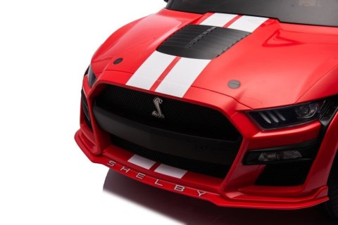 LEAN CARS Pojazd na Akumulator Ford Mustang GT500 Shelby Czerwony LEAN CARS Pojazd na Akumulator Ford Mustang GT500 Shelby Czerwony