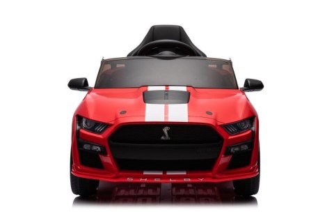 LEAN CARS Pojazd na Akumulator Ford Mustang GT500 Shelby Czerwony LEAN CARS Pojazd na Akumulator Ford Mustang GT500 Shelby Czerwony