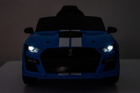 LEAN CARS Pojazd na Akumulator Ford Mustang GT500 Shelby Niebieski LEAN CARS Pojazd na Akumulator Ford Mustang GT500 Shelby Niebieski