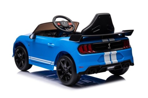 LEAN CARS Pojazd na Akumulator Ford Mustang GT500 Shelby Niebieski LEAN CARS Pojazd na Akumulator Ford Mustang GT500 Shelby Niebieski