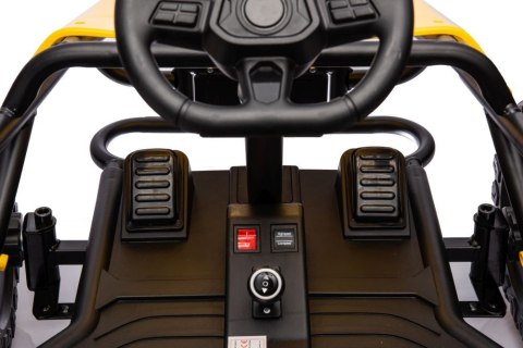 LEAN CARS Auto Na Akumulator Buggy A8812 Pomarańczowe 24V LEAN CARS Auto Na Akumulator Buggy A8812 Pomarańczowe 24V