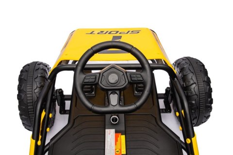 LEAN CARS Auto Na Akumulator Buggy A8812 Pomarańczowe 24V LEAN CARS Auto Na Akumulator Buggy A8812 Pomarańczowe 24V