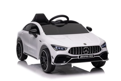LEAN CARS Auto Na Akumulator Mercedes CLA 45s AMG Biały 4x4 LEAN CARS Auto Na Akumulator Mercedes CLA 45s AMG Biały 4x4