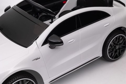 LEAN CARS Auto Na Akumulator Mercedes CLA 45s AMG Biały 4x4 LEAN CARS Auto Na Akumulator Mercedes CLA 45s AMG Biały 4x4