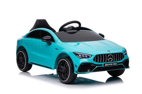 LEAN CARS Auto Na Akumulator Mercedes CLA 45s AMG Turkusowy 4x4 LEAN CARS Auto Na Akumulator Mercedes CLA 45s AMG Turkusowy 4x4