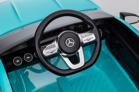 LEAN CARS Auto Na Akumulator Mercedes CLA 45s AMG Turkusowy 4x4 LEAN CARS Auto Na Akumulator Mercedes CLA 45s AMG Turkusowy 4x4