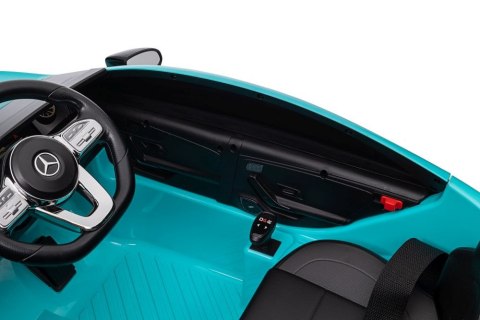 LEAN CARS Auto Na Akumulator Mercedes CLA 45s AMG Turkusowy 4x4 LEAN CARS Auto Na Akumulator Mercedes CLA 45s AMG Turkusowy 4x4