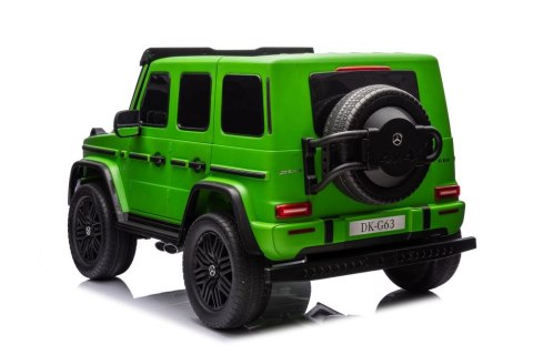 LEAN CARS Auto Na Akumulator Mercedes G63 XXL Zielony Lakierowany 4x4 LEAN CARS Auto Na Akumulator Mercedes G63 XXL Zielony Lakierowany 4x4