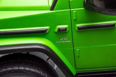 LEAN CARS Auto Na Akumulator Mercedes G63 XXL Zielony Lakierowany 4x4 LEAN CARS Auto Na Akumulator Mercedes G63 XXL Zielony Lakierowany 4x4