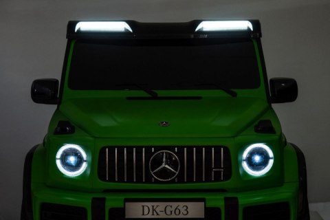 LEAN CARS Auto Na Akumulator Mercedes G63 XXL Zielony Lakierowany 4x4 LEAN CARS Auto Na Akumulator Mercedes G63 XXL Zielony Lakierowany 4x4