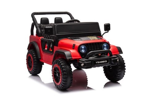 LEAN CARS Auto Na kumulator A8813 24V Czerwony