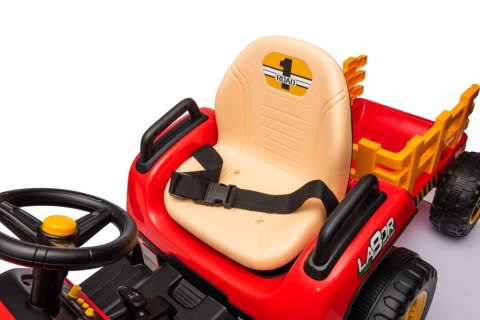 LEAN CARS Traktor Na Akumulator BBH-030 Czerwony LEAN CARS Traktor Na Akumulator BBH-030 Czerwony