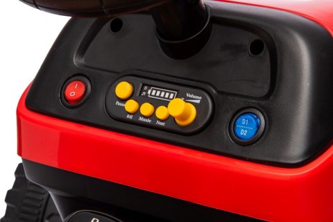 LEAN CARS Traktor Na Akumulator BBH-030 Czerwony LEAN CARS Traktor Na Akumulator BBH-030 Czerwony