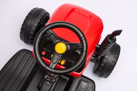 LEAN CARS Traktor Na Akumulator BBH-030 Czerwony LEAN CARS Traktor Na Akumulator BBH-030 Czerwony