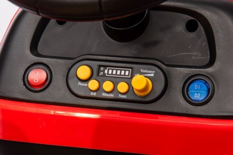 LEAN CARS Traktor Na Akumulator BBH-030 Czerwony LEAN CARS Traktor Na Akumulator BBH-030 Czerwony