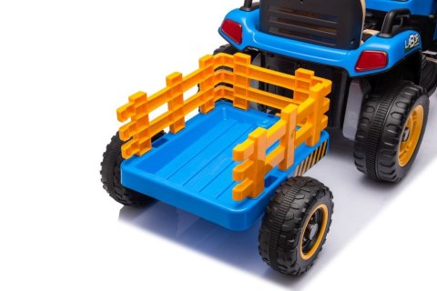 LEAN CARS Traktor Na Akumulator BBH-030 Niebieski LEAN CARS Traktor Na Akumulator BBH-030 Niebieski