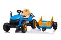 LEAN CARS Traktor Na Akumulator BBH-030 Niebieski