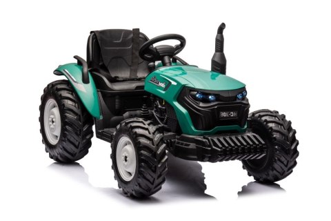 LEAN CARS Traktor Na Akumulator HC-306 Ciemno Zielony 24V LEAN CARS Traktor Na Akumulator HC-306 Ciemno Zielony 24V