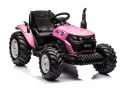 LEAN CARS Traktor Na Akumulator HC-306 Różowy 24V