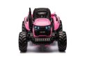 LEAN CARS Traktor Na Akumulator HC-306 Różowy 24V