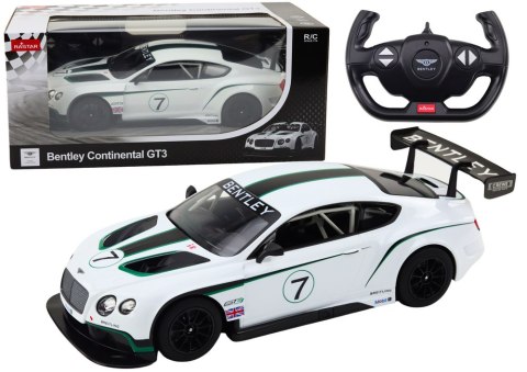 Rastar Auto Sportowe RC 1:14 Bentley Continental GT3 Biały Rastar Auto Sportowe RC 1:14 Bentley Continental GT3 Biały