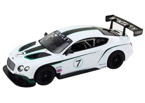 Rastar Auto Sportowe RC 1:14 Bentley Continental GT3 Biały Rastar Auto Sportowe RC 1:14 Bentley Continental GT3 Biały