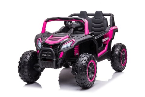 LEAN CARS Auto Na Akumulator YSA036 Różowy 4x4 LEAN CARS Auto Na Akumulator YSA036 Różowy 4x4