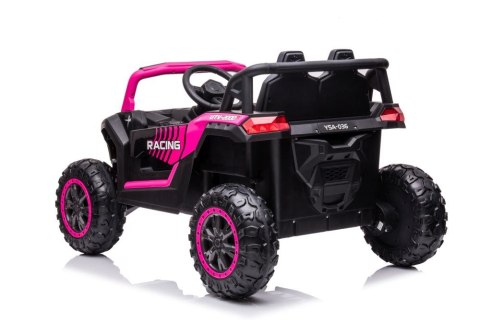 LEAN CARS Auto Na Akumulator YSA036 Różowy 4x4 LEAN CARS Auto Na Akumulator YSA036 Różowy 4x4