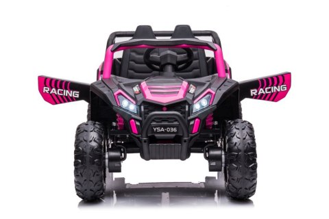LEAN CARS Auto Na Akumulator YSA036 Różowy 4x4 LEAN CARS Auto Na Akumulator YSA036 Różowy 4x4
