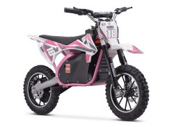 LEAN CARS Motor Crossowy TRAIL KING Na Akumulator HP114E Różowy