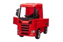 LEAN CARS Auto Na Akumulator Scania 500R HL698 Czerwone Lakierowane 4x4