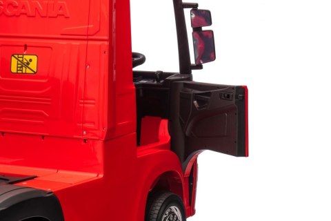 LEAN CARS Auto Na Akumulator Scania 500R HL698 Czerwone Lakierowane 4x4 LEAN CARS Auto Na Akumulator Scania 500R HL698 Czerwone Lakierowane 4x4