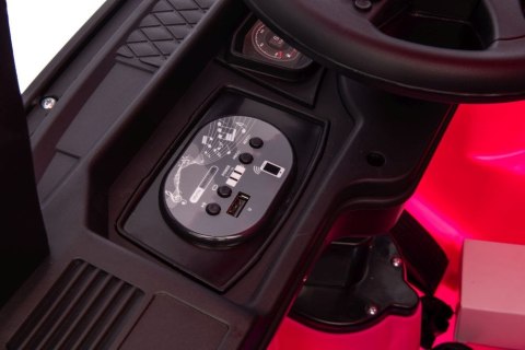LEAN CARS Auto Na Akumulator Scania 500R HL698 Różowe 4x4 LEAN CARS Auto Na Akumulator Scania 500R HL698 Różowe 4x4