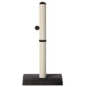LEAN Drapak dla Kota Słupek do Drapania Wieża Ciemnoszary 80 cm x 40 cm