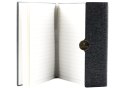 LEAN Notes Biurowy Na Magnes Notatnik W Linie A5 Z Obiciem Czarny